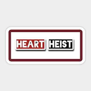 Heart Heist Sticker